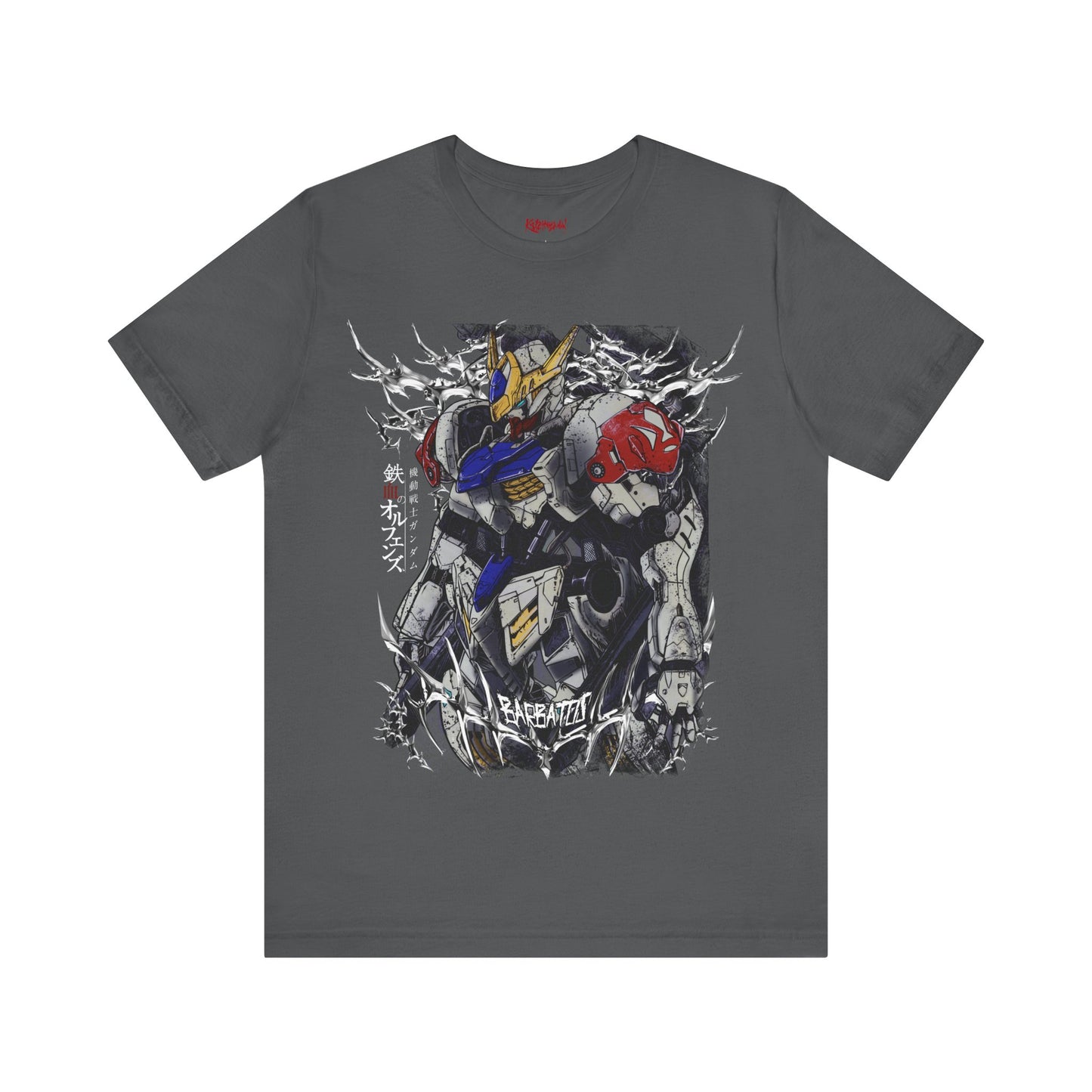 Gundam Mecha Robot anime Gunpla tshirt design boot by Katchmenaw collab with Princess Kimiko