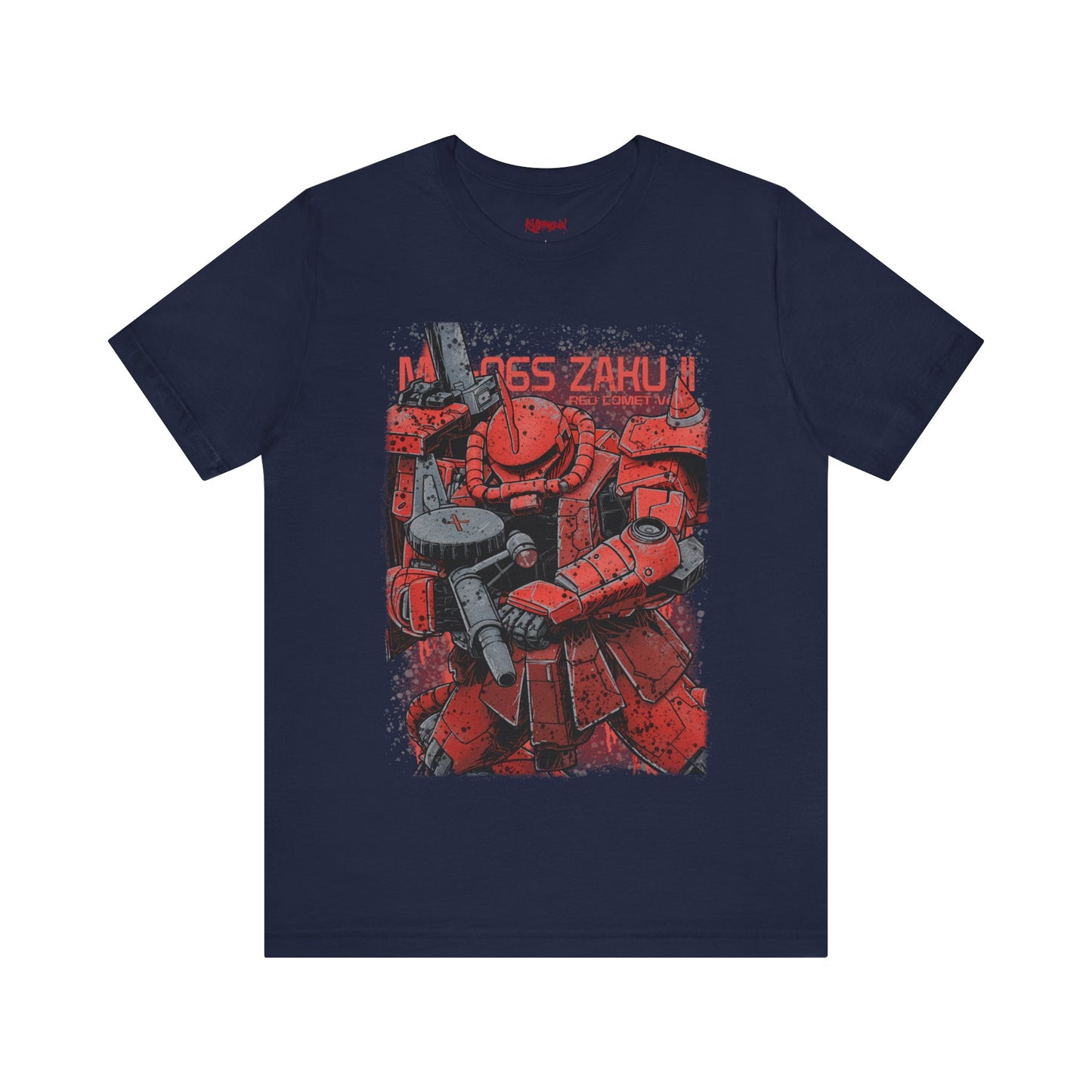 Gundam Mecha Robot anime Gunpla tshirt design boot by Katchmenaw collab with Princess Kimiko