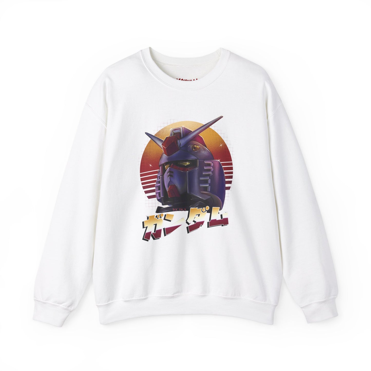 Gundam Mecha Robot anime Gunpla sweatshirt design boot by Katchmenaw collab with Princess Kimiko