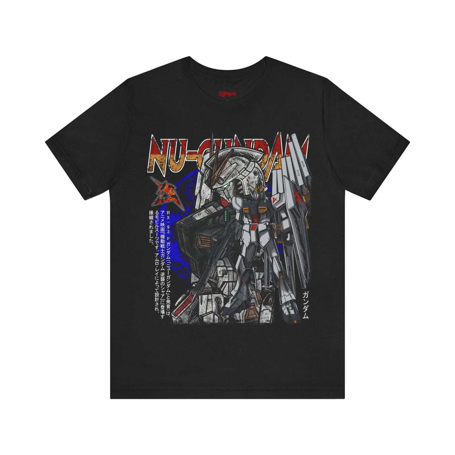 Gundam Mecha Robot anime Gunpla tshirt design boot by Katchmenaw collab with Princess Kimiko