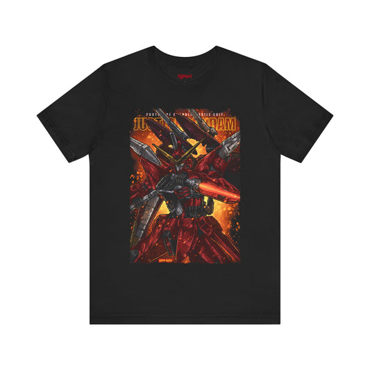 Gundam Mecha Robot anime Gunpla tshirt design boot by Katchmenaw collab with Princess Kimiko