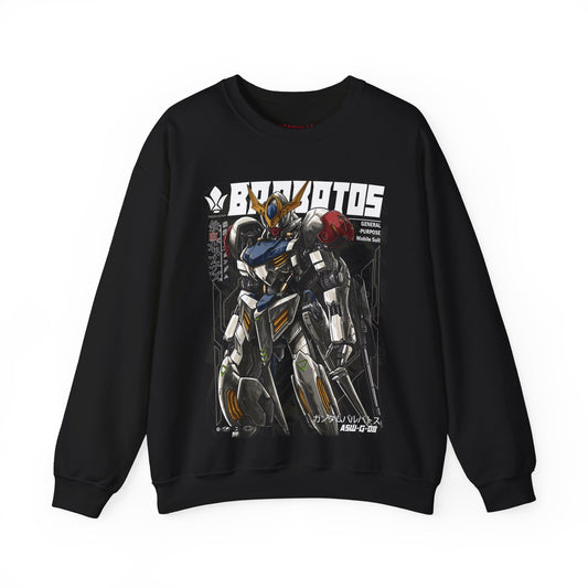 GUNDAM MOBILE SUIT 012 BARBATOS READY CREWNECK SWEATSHIRT