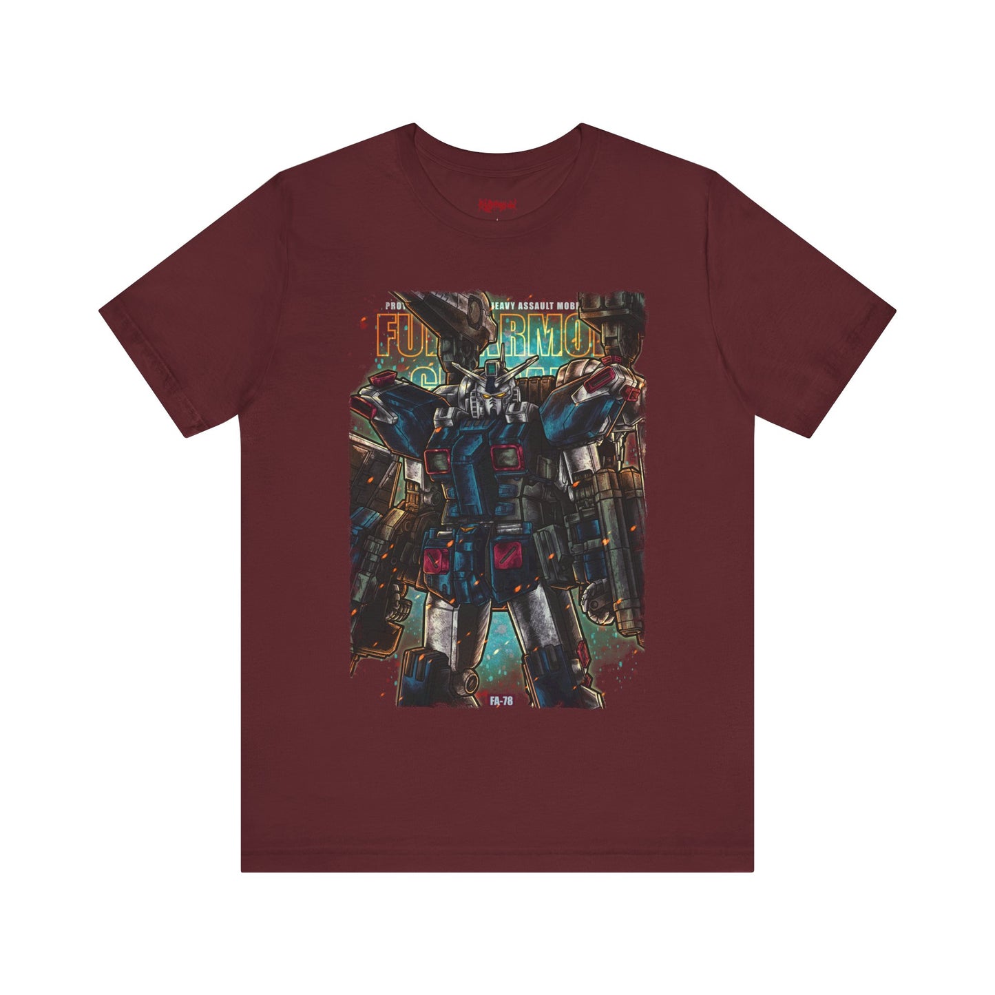 Gundam Mecha Robot anime Gunpla tshirt design boot by Katchmenaw collab with Princess Kimiko