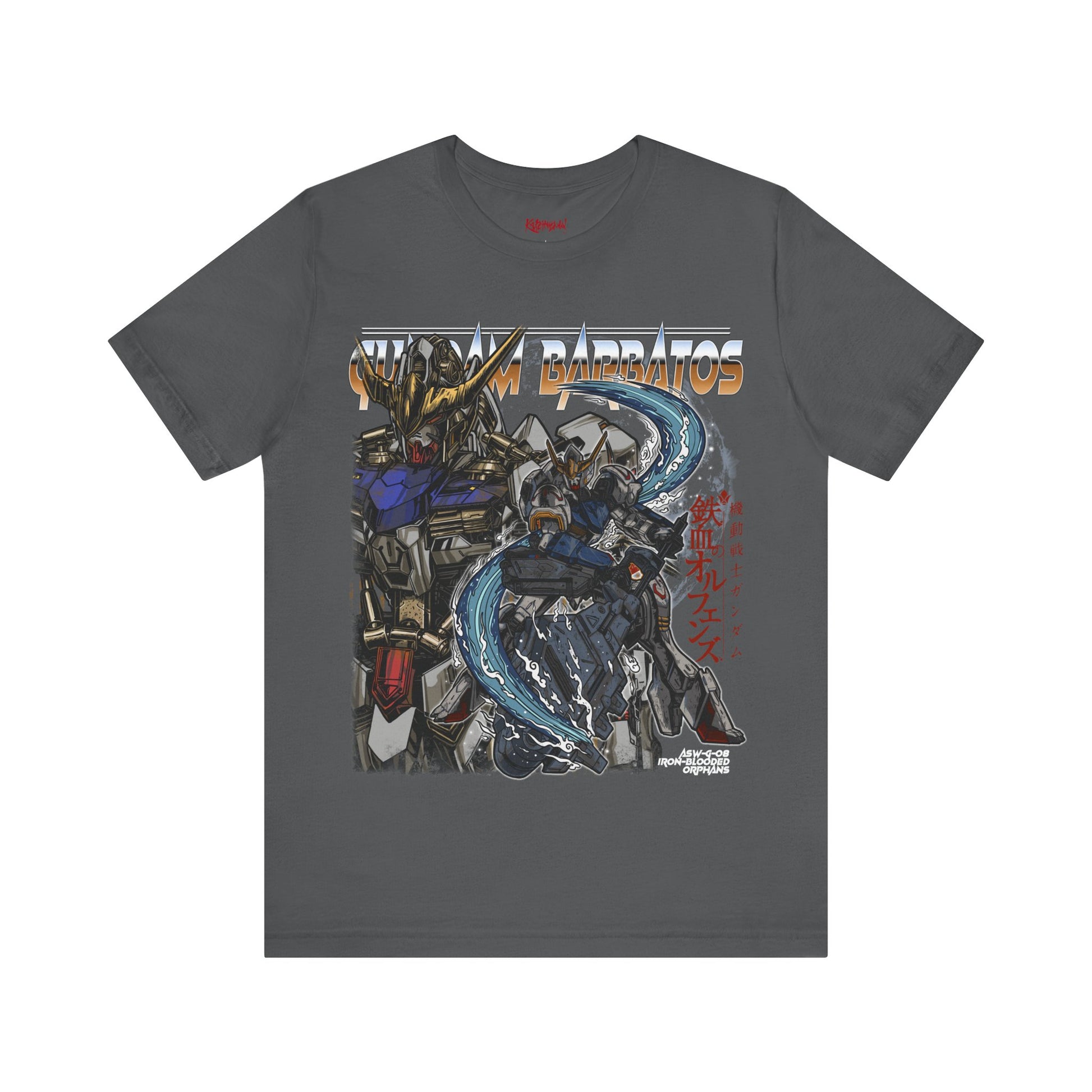 Gundam Mecha Robot anime Gunpla tshirt design boot by Katchmenaw collab with Princess Kimiko