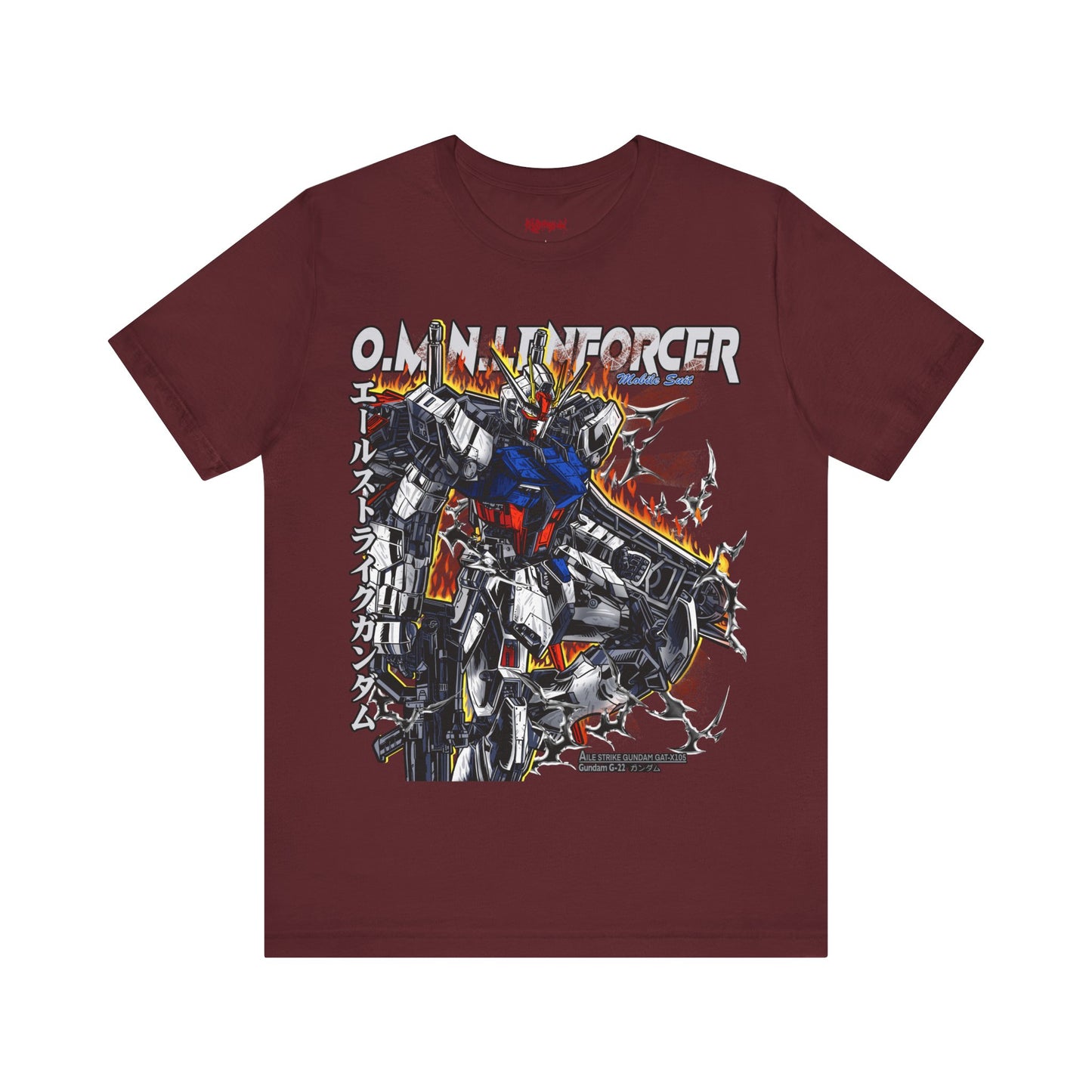 Gundam Mecha Robot anime Gunpla tshirt design boot by Katchmenaw collab with Princess Kimiko