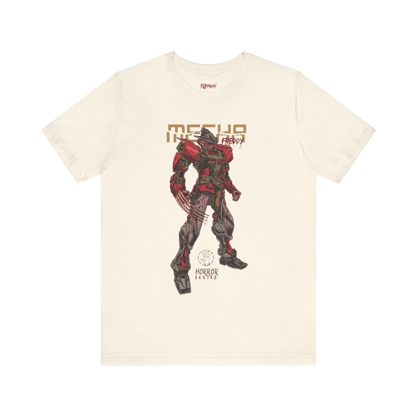 Gundam Mecha Robot anime Gunpla tshirt design boot by Katchmenaw collab with Princess Kimiko