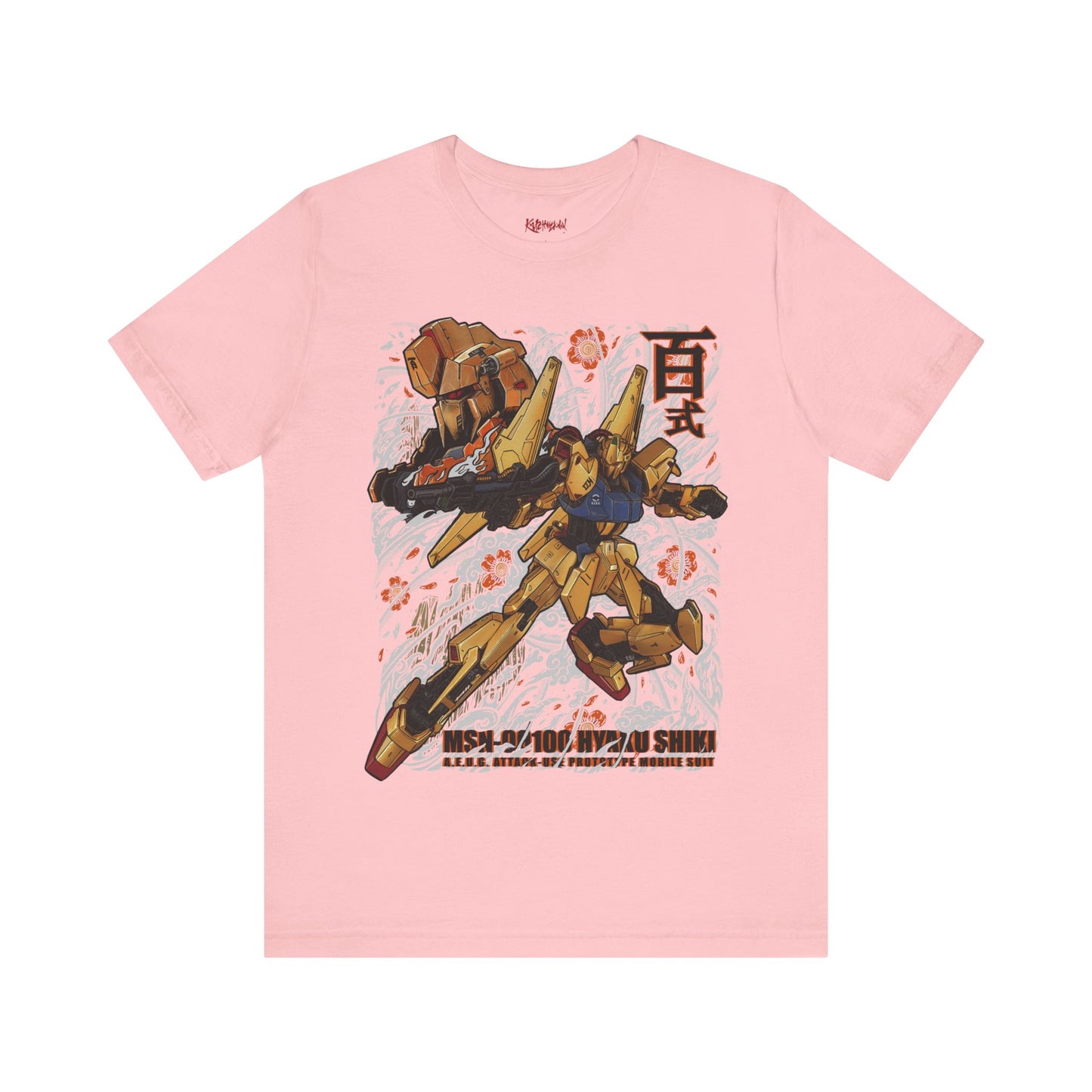 Gundam Mecha Robot anime Gunpla tshirt design boot by Katchmenaw collab with Princess Kimiko