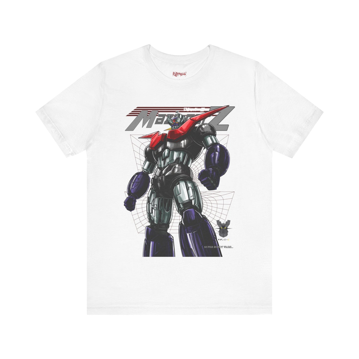 Gundam Mecha Robot anime Gunpla tshirt design boot by Katchmenaw collab with Princess Kimiko