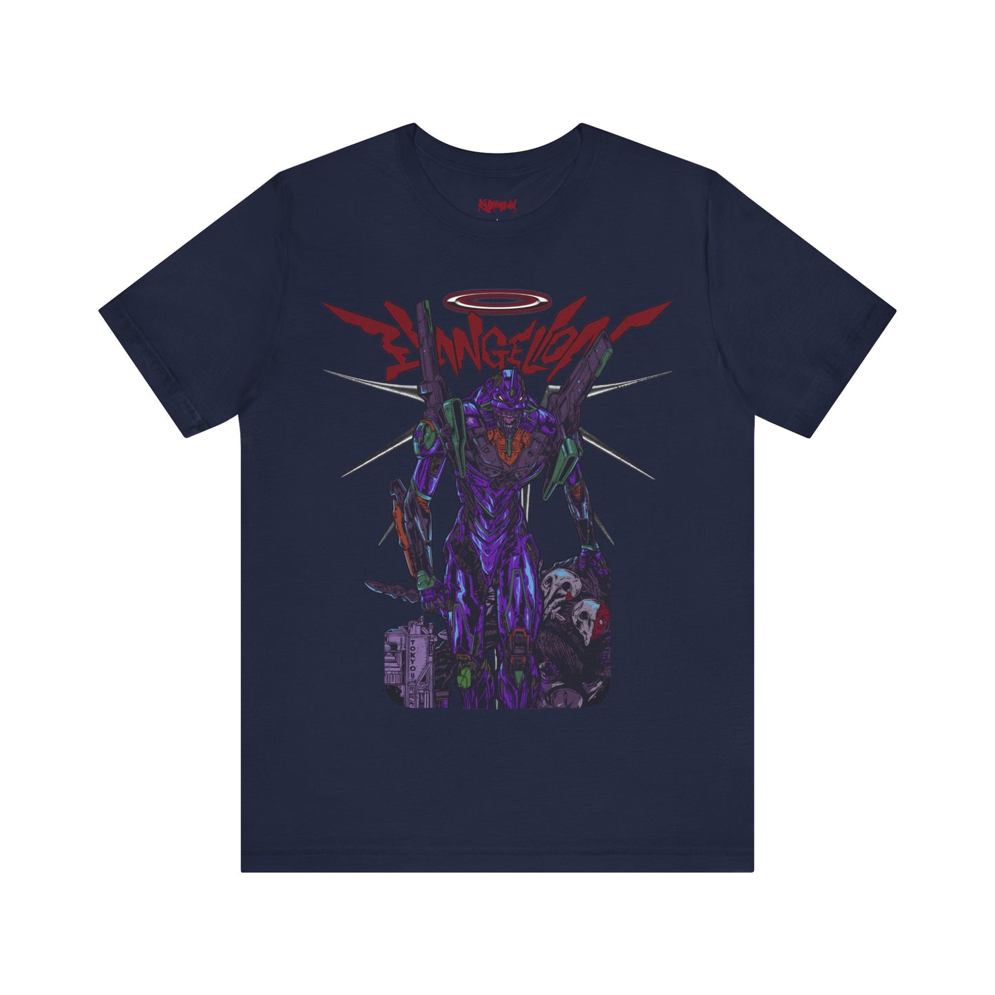 Gundam Mecha Robot anime Gunpla tshirt design boot by Katchmenaw collab with Princess Kimiko