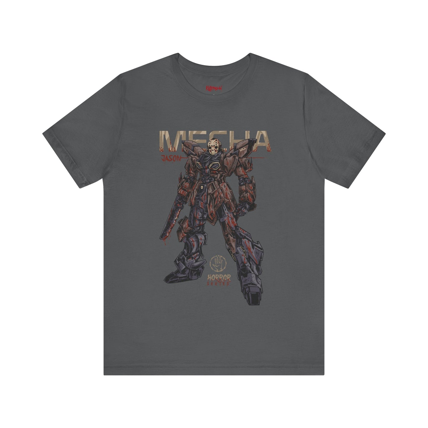 Gundam Mecha Robot anime Gunpla tshirt design boot by Katchmenaw collab with Princess Kimiko