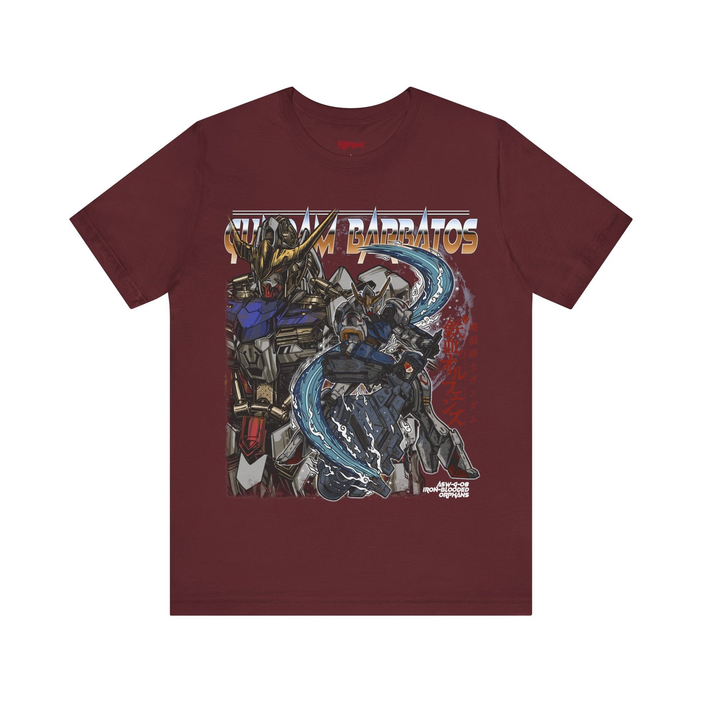 Gundam Mecha Robot anime Gunpla tshirt design boot by Katchmenaw collab with Princess Kimiko