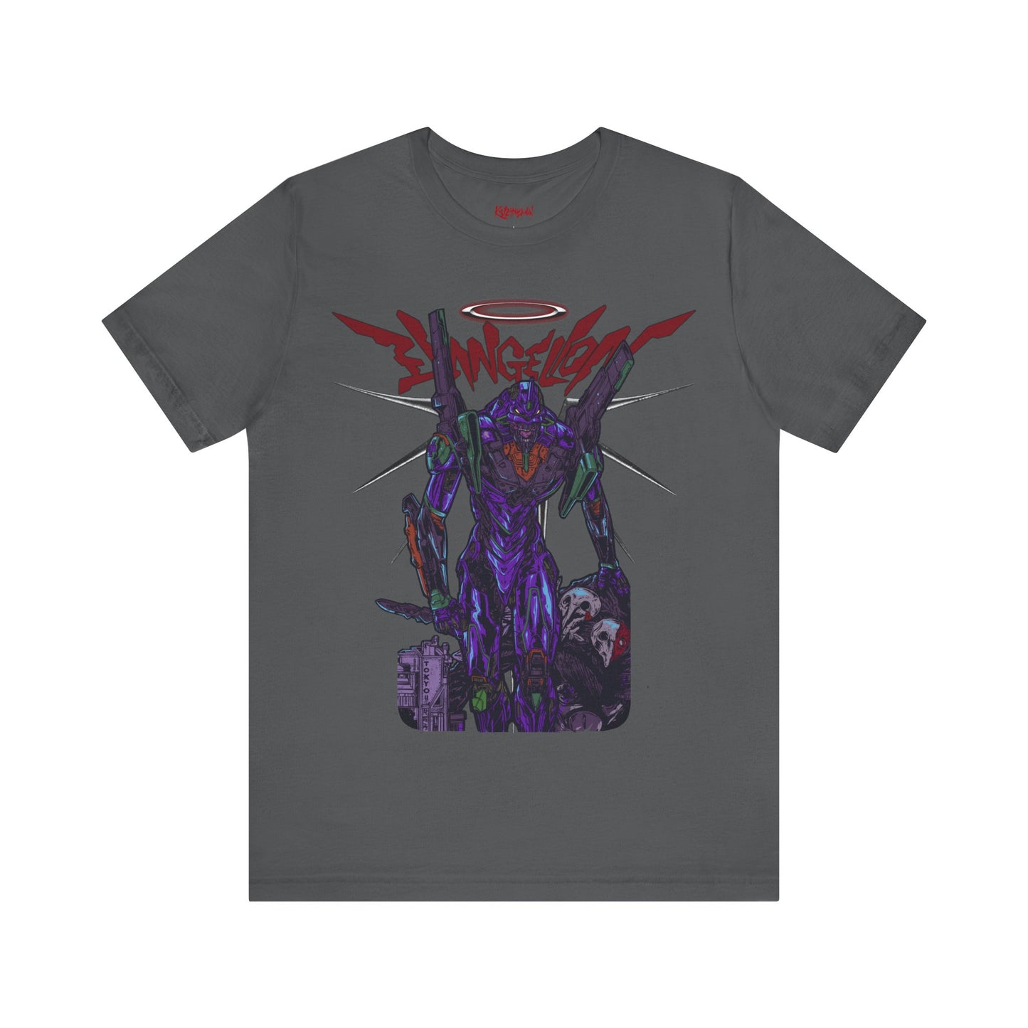 Gundam Mecha Robot anime Gunpla tshirt design boot by Katchmenaw collab with Princess Kimiko