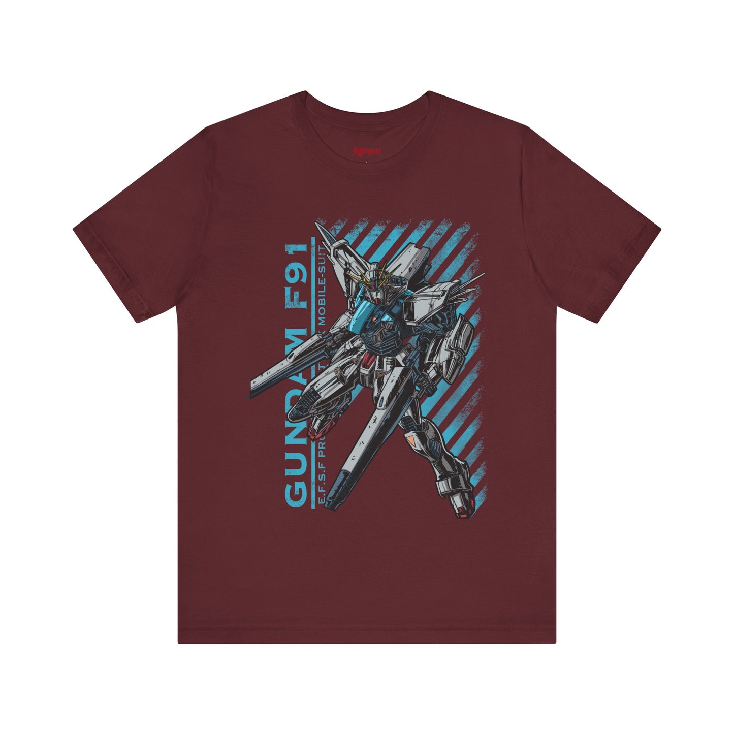 Gundam Mecha Robot anime Gunpla tshirt design boot by Katchmenaw collab with Princess Kimiko