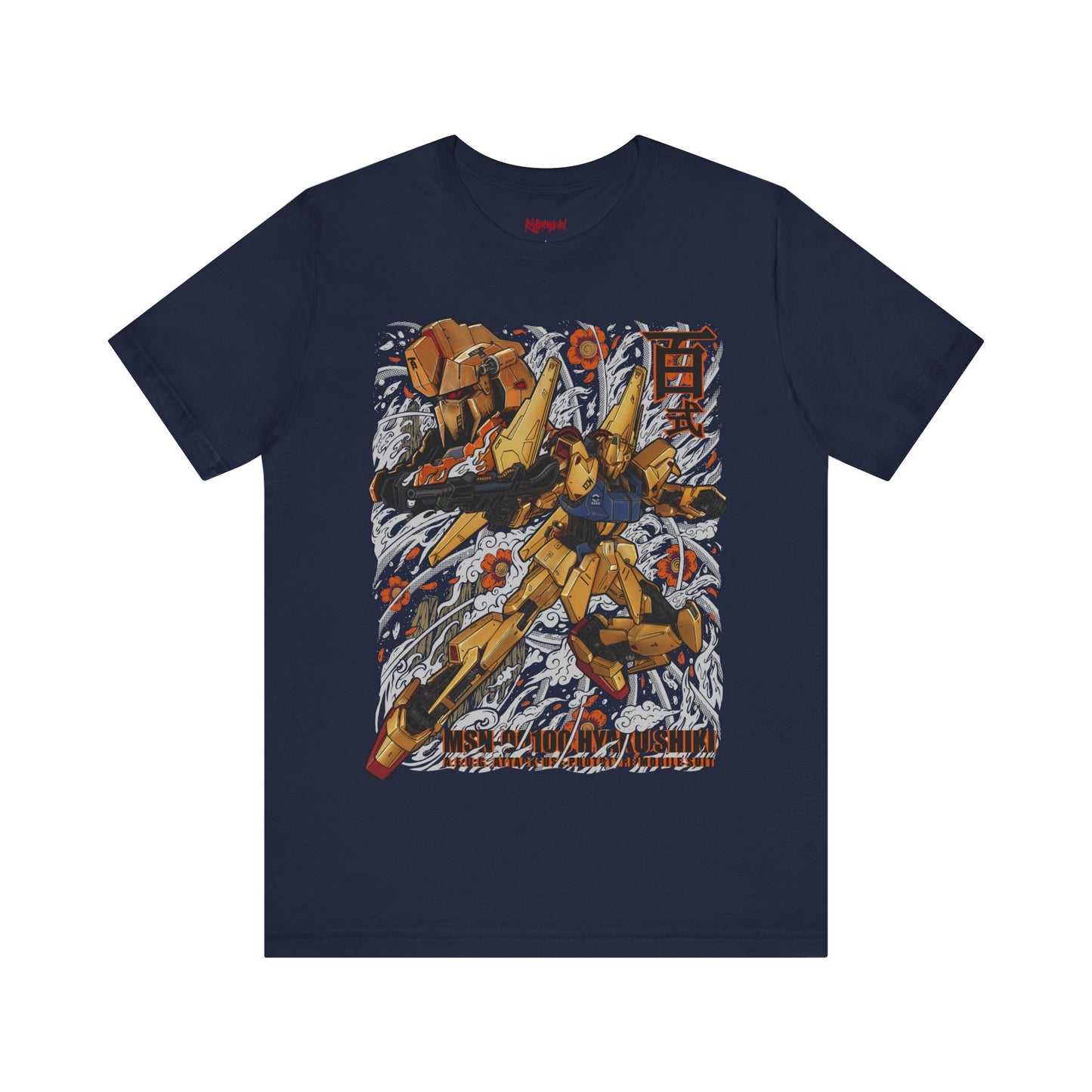 Gundam Mecha Robot anime Gunpla tshirt design boot by Katchmenaw collab with Princess Kimiko