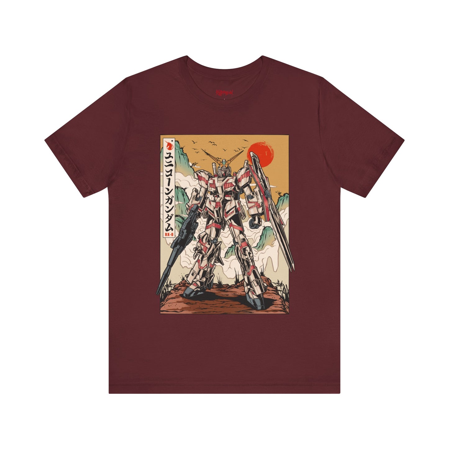 Gundam Mecha Robot anime Gunpla tshirt design boot by Katchmenaw collab with Princess Kimiko