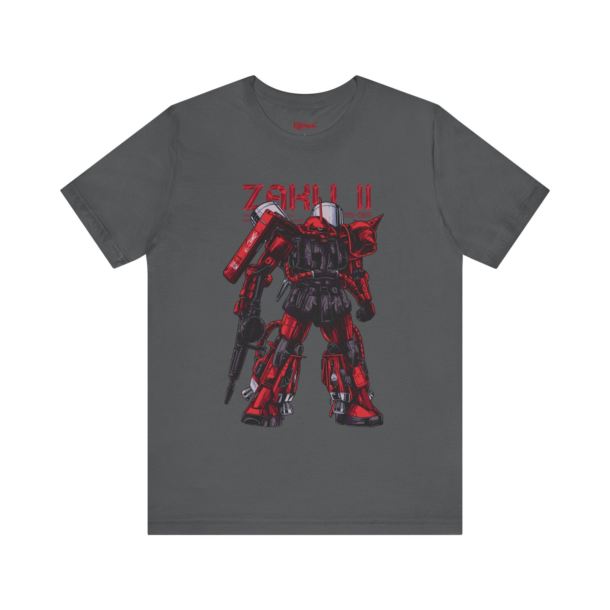 Gundam Mecha Robot anime Gunpla tshirt design boot by Katchmenaw collab with Princess Kimiko