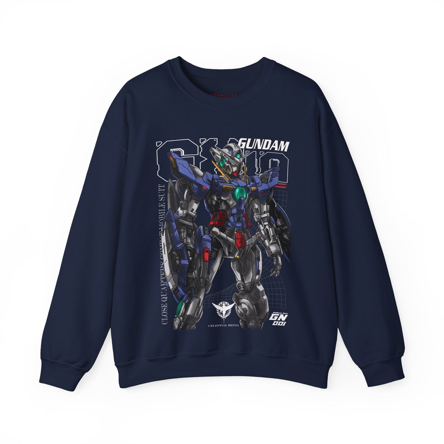 GUNDAM MOBILE SUIT EXIA CREWNECK SWEATSHIRT